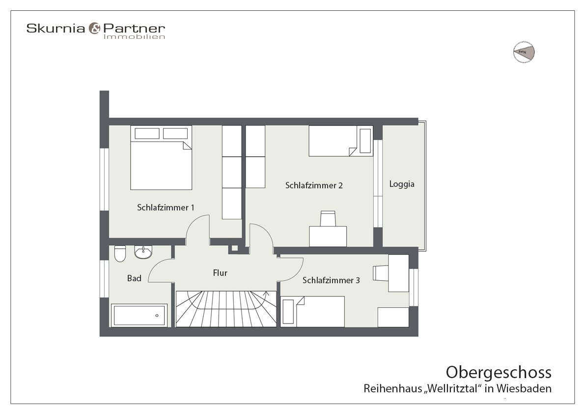 Grundriss Obergeschoss