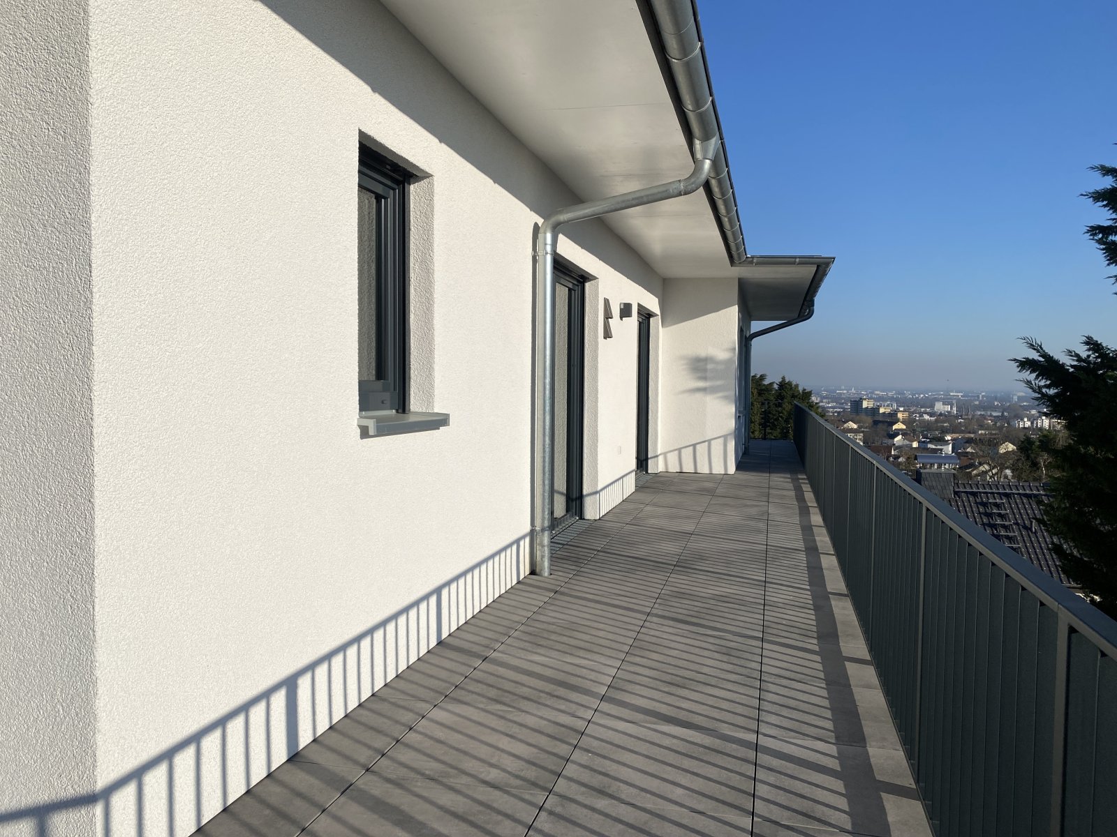 Dachterrasse Richtung Kapellenberg